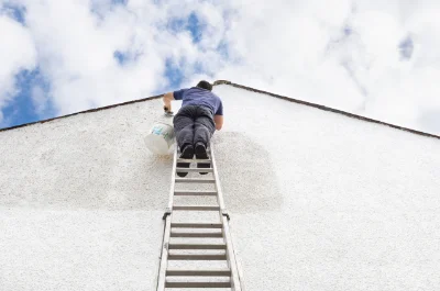 Peinture extérieure à Tournon — façades et ravalement